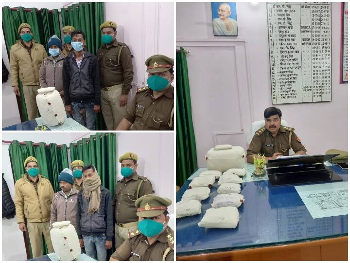 GRP Gorakhpur arrested two smugglers with charas and ganja worth Rs 45 lakh ANN जीआरपी गोरखपुर को मिली बड़ी कामयाबी, 45 लाख रुपए कीमत के चरस और गांजा के साथ दो तस्‍कर गिरफ्तार