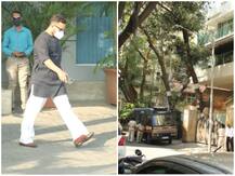 तांडव कंट्रोवर्सी के बीच Bhoot Police की शूटिंग खत्म कर मुंबई पहुंचे सैफ अली खान, घर के बाहर है भारी सुरक्षा