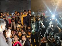 शिक्षक अभ्यर्थियों के समर्थन में उतरे तेजस्वी यादव, धरना स्थल से मुख्य सचिव को लगाया फोन