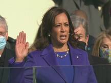 अमेरिका की उपराष्ट्रपति पद की शपथ ले कमला हैरिस ने रचा इतिहास, ट्वीट कर कहा- सेवा को हूं तैयार