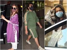 SPOTTED: जैसलमेर से शूटिंग कर वापस मुंबई लौटीं यामी गौतम, एयरपोर्ट पर अर्जुन कपूर भी आए नज़र