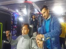 पैरों से दिव्यांग फैजान जिम में बहाते हैं पसीना, पीएम मोदी के फिट इंडिया अभियान से हैं प्ररित