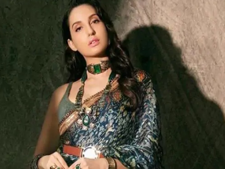 Nora Fatehi: ऐसा लगता है तुम बनके बादल मेरे बदन को भिगो के मुझे छेड़ रहे हो..