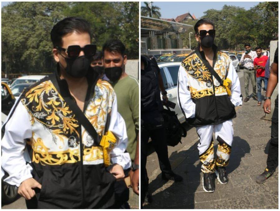 Varun-Natasha Wedding में शामिल होने के लिए अलीबाग पहुंचे करण जौहर karan johar arrived alibaug to attend varun dhawan natasha dalal wedding ANN Varun-Natasha Wedding में शामिल होने के लिए अलीबाग पहुंचे करण जौहर