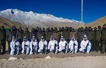 लद्दाख: भारत-तिब्बत सीमा पुलिस के जवानों ने मनाया गणतंत्र दिवस, देखें उनके देश के प्रति जज्बे की तस्वीरें