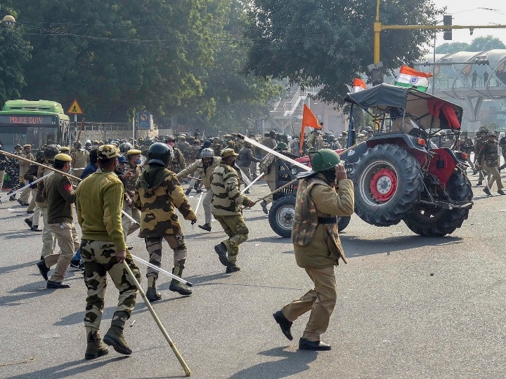 Delhi Police registered 7 FIR in Tuesday violence with farmers groups Farmer Protest: मंगलवार को हुई हिंसा के मामले में दिल्ली पुलिस ने दर्ज की 7 एफआईआर