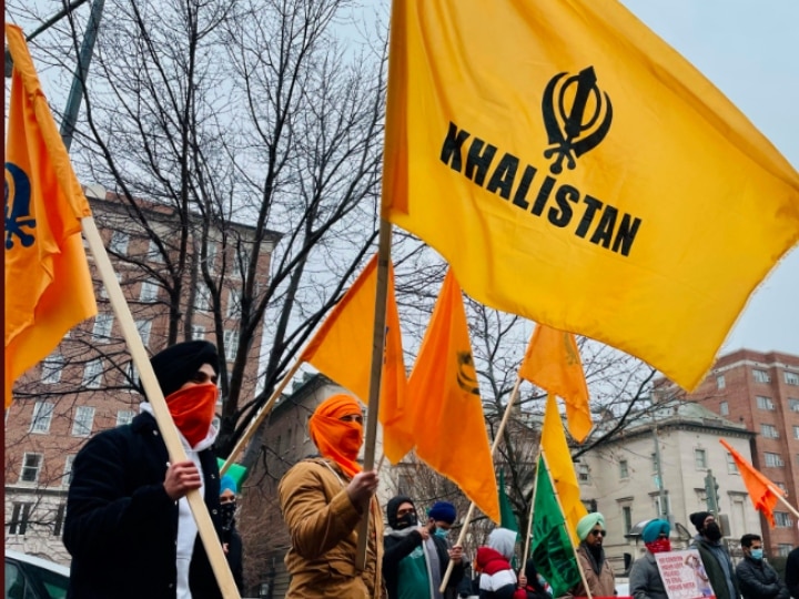 Demonstrations outside Indian embassy in protest of new agricultural laws