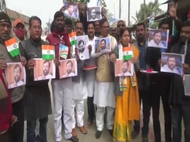 दिवंगत नेता रामविलास पासवान को पद्म भूषण मिलने के बाद हाजीपुर में लोगों ने मनाया जश्न