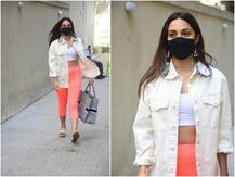 मीटिंग के लिए Kiara Advani धर्मा प्रोडक्शन पहुंचीं, Oversized ईयररिंग ने खींचा सबका ध्यान