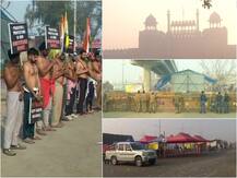 Photos: लाल किले पर भारी सुरक्षाबल तैनात, जानिए सिंघु, टिकरी और गाजीपुर बॉर्डर के हालात