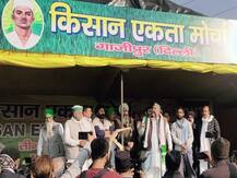 गाजीपुर बॉर्डर पर भारतीय किसान यूनियन ने तेज किया प्रदर्शन, समर्थन में हरियाणा और राजस्थान से पहुंचे किसान