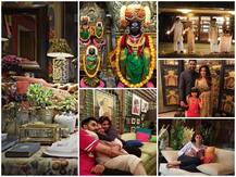 Amitabh Bachchan House: एक छत के नीचे रहता है बच्चन परिवार, सोने-हीरों से लदी हैं भगवान की मूर्तियां, देखें Inside Pics