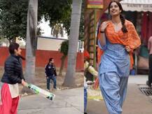 Video: जाह्नवी कपूर ने खेला गली क्रिकेट, सोशल मीडिया वीडियो वायरल