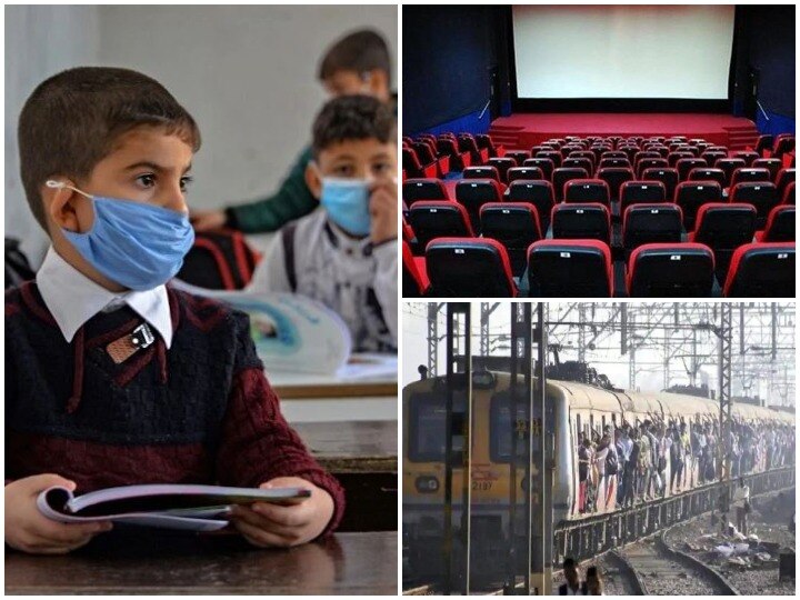 Changes in country from today cinema halls will run at full capacity schools and colleges open देश में आज से हुए ये बदलाव, सिनेमाघर पूरी क्षमता से चलेंगे, कई राज्यों में स्कूल-कॉलेज और मुंबई में लोकल शुरू