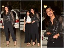 ब्लैक ड्रेस में कहर ढहाती नज़र आईं सुष्मिता सेन, बांद्रा में अपने स्टाइलिश लुक से जीत लिया फैंस का दिल