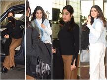 एयरपोर्ट पर बेल बॉटम में Janhvi Kapoor ने दिखाया स्टाइलिश लुक, Khushi Kapoor ने Smile से जीता दिल