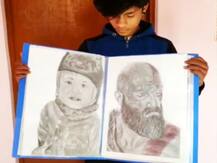 बाल कलाकार में है कमाल का हुनर, शिक्षक से मिली प्रेरणा के बाद आगे बढ़ने में मिली मदद, पढ़ें खबर