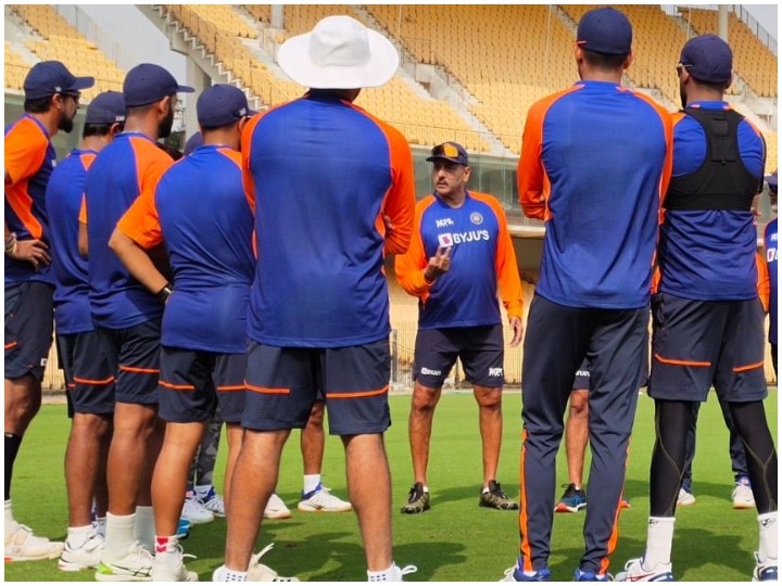 Ind Vs Eng team india ready to face england see practice pics Ind Vs Eng: इंग्लैंड को धूल चटाने के लिए तैयार टीम इंडिया, शास्त्री ने खिलाड़ियों में भरा जोश
