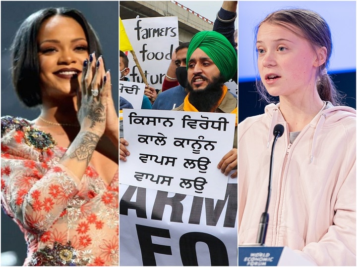 Farmers Protest: pop icon Rihanna and Activist Greta Thunberg Extends Support To Farmers पॉप स्टार रिहाना के बाद ग्रेटा थनबर्ग का भी किसानों को समर्थन, अबतक इन ग्लोबल सेलिब्रिटीज ने उठाई आवाज़