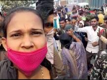 कदाचार के आरोप में निष्काषित की गई छात्राएं, परिजनों ने सड़क जाम कर पुलिस पर किया पथराव