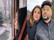 कश्मीर की वादियों में सिंगर Badshah संग वीडियो शूट कर रही हैं Shehnaaz Gill, स्नो फॉल के भी लिए मज़े, देखेंं वीडियो