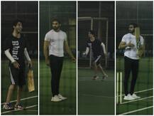 क्रिकेट पिच पर दिलचस्प मुकाबला, आपस में भिड़े आर्यन खान और अहान शेट्टी, देखें तस्वीरें