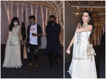 ब्वॉयफ्रेंड के साथ कजिन की शादी में पहुंचीं श्रद्धा कपूर, कैमरे सामने आते ही देखिए दोनों ने क्या किया