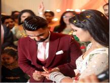 राजस्थान रॉयल्स के ऑलराउंडर राहुल तेवतिया ने की सगाई, मंगेतर के साथ शेयर की तस्वीरें