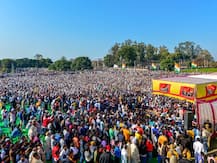 किसान आंदोलन: शामली में महापंचायत के लिए उमड़ी बड़ी संख्या में भीड़, देखें तस्वीरें