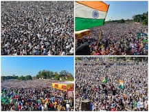 किसान आंदोलन: शामली में महापंचायत के लिए उमड़ी बड़ी संख्या में भीड़, देखें तस्वीरें