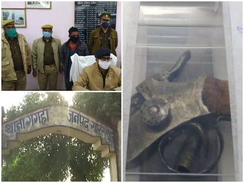 गोरखपुर पुलिस के हाथ लगी बड़ी सफलता, मुठभेड़ में गिरफ्तार हुआ 25 हजार का ईनामी बदमाश गोरखपुर पुलिस के हाथ लगी बड़ी सफलता, मुठभेड़ में गिरफ्तार हुआ 25 हजार का ईनामी बदमाश