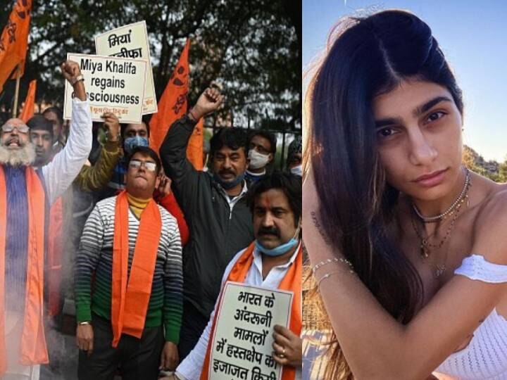 Farmers Protest: पोर्न पास्ट को लेकर निशाना साधने पर बरसीं मिया खलीफा, बोलीं- अब भी किसानों के साथ खड़ी हूं Mia Khalifa on farmers protest and give clarification about her side Farmers Protest: पोर्न पास्ट को लेकर निशाना साधने पर बरसीं मिया खलीफा, बोलीं- अब भी किसानों के साथ खड़ी हूं