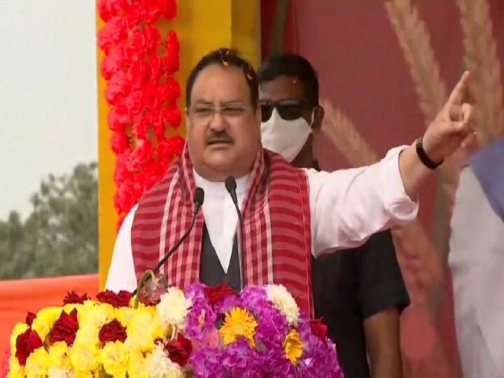 ममता पर बरसे जेपी नड्डा, कहा- बंगाल ने दीदी को Bye-Bye करने का बना लिया है मन West Bengal: JP Nadda Attacks Chief Minister Mamata Banerjee in Malda