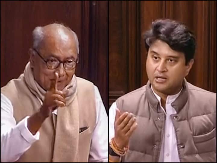 Digvijaya Singh comment on Jyotiraditya Scindia speech in Rajya Sabha ANN जब ज्योतिरादित्य सिंधिया के भाषण पर दिग्विजय सिंह बोले- 'वाह जी महाराज वाह'