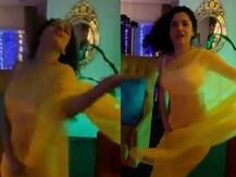 Viral Video: 'धक-धक करने लगा' अंकिता लोखंडे का दिल, पीली साड़ी पहन मटकाई ऐसी कमरिया की घायल हुए देखने वाले