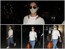 In Pics: दीपिका पादुकोण कुछ इस अंदाज में निकलीं मुंबई एयरपोर्ट पर, हर ओर हो रहे हैं लुक के चर्चे