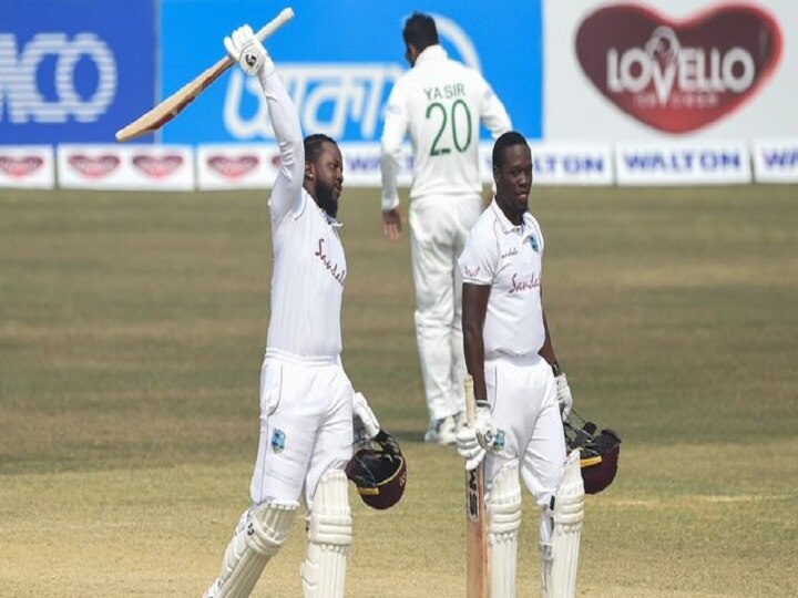 kyle mayers double hundred on debut test west indies beat bangladesh in 1st test BAN vs WI 1st Test: काइल मेयर्स ने डेब्यू टेस्ट में जड़ा दोहरा शतक, वेस्टइंडीज़ को दिलाई ऐतिहासिक जीत