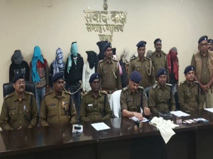 Big action by Jamui police, arrested 22 criminals including Naxalites ann जमुई पुलिस की बड़ी कार्रवाई, नक्सली समेत 22 अपराधियों को किया गिरफ्तार