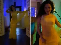 धकधक करने लगा...पर पीली साड़ी में Ankita Lokhande ने लगाए ठुमके,लटके-झटकों ने लूटा फैन्स का दिल