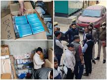 एक्सपायरी दवा को रिप्रिंट कर मार्केट में बेचने वाली फर्म पर छापा, बरामद हुआ दवाओं का जखीरा