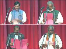 नीतीश कैबिनेट का हुआ विस्तार, शाहनवाज हुसैन और सुशांत राजपूत के भाई समेत बने 17 मंत्री