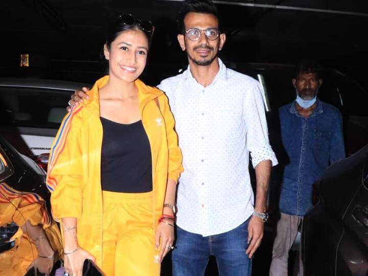 Dhanashree Verma did a tremendous dance on the song Aloo Chaat see video Dhanashree Verma ने 'आलू चाट' गाने पर किया जबरदस्त डांस, देखें Video