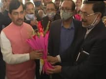 शाहनवाज़ हुसैन ने संभाला उद्योग मंत्री का कार्यभार, कहा- बिहार में औद्योगिक क्रांति कर के दिखाएंगे