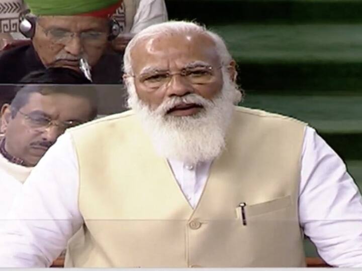 PM Modi Speech in Lok Sabha: PM Modi on Manish Tewari over Coronavirus remarks कृषि कानून: पीएम मोदी का कांग्रेस पर निशाना, बोले- अच्छा होता कलर की बजाय कंटेंट पर चर्चा करते