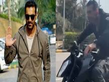 John Abraham ने बाइक पर फिर किया‘धूम’जैसा स्टंट, लाखों बार देखा गया ये वीडिया