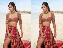 Katrina Kaif के ताज़ा फोटोशूट ने उड़ा दिया लोगों का चैन, लाल सुर्ख लहंगे में दिखा अनदेखा अंदाज़
