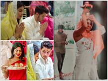 सिर पर कलश रखकर प्रियंका चोपड़ा ने विदेश में किया गृह प्रवेश, पूजा की थाली पकड़े निक की तस्वीरें LEAK