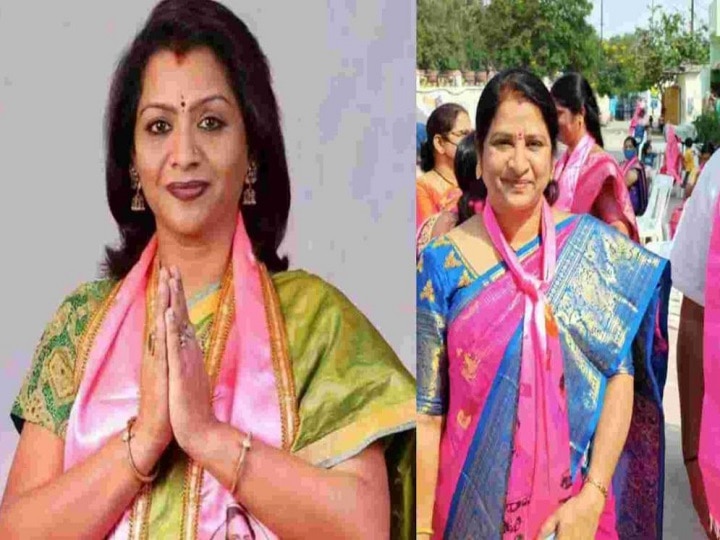 Gadwala Vijaya Lakshmi elected as the new mayor of Greater Hyderabad, Mothe Srilatha elected as the deputy mayor GHMC Mayor 2021 Elections: ग्रेटर हैदराबाद नगर निगम में महिलाओं का 'कब्जा