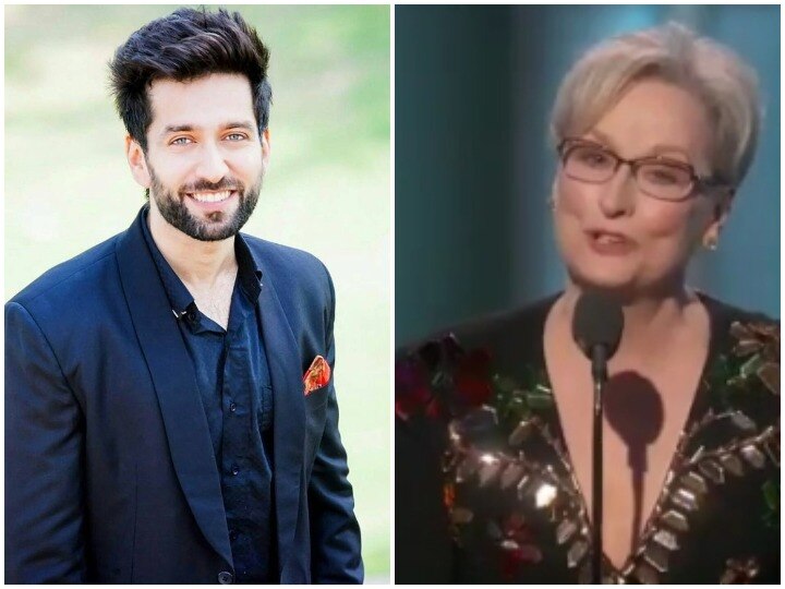 Nakul Mehta made fun of Kangana Ranaut by sharing Meryls video टीवी एक्टर Nakul mehata ने Meryl Streep का वीडियो शेयर कर कंगना रनौत की चुटकी ली