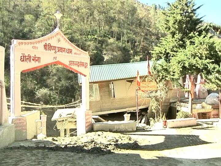 उत्तराखंड त्रासदी: 1972 के बाद सबसे बड़ी तबाही का गवाह बना विष्णुप्रयाग मंदिर, देखें तस्वीरें